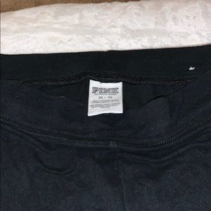 PINK crop leggings like new